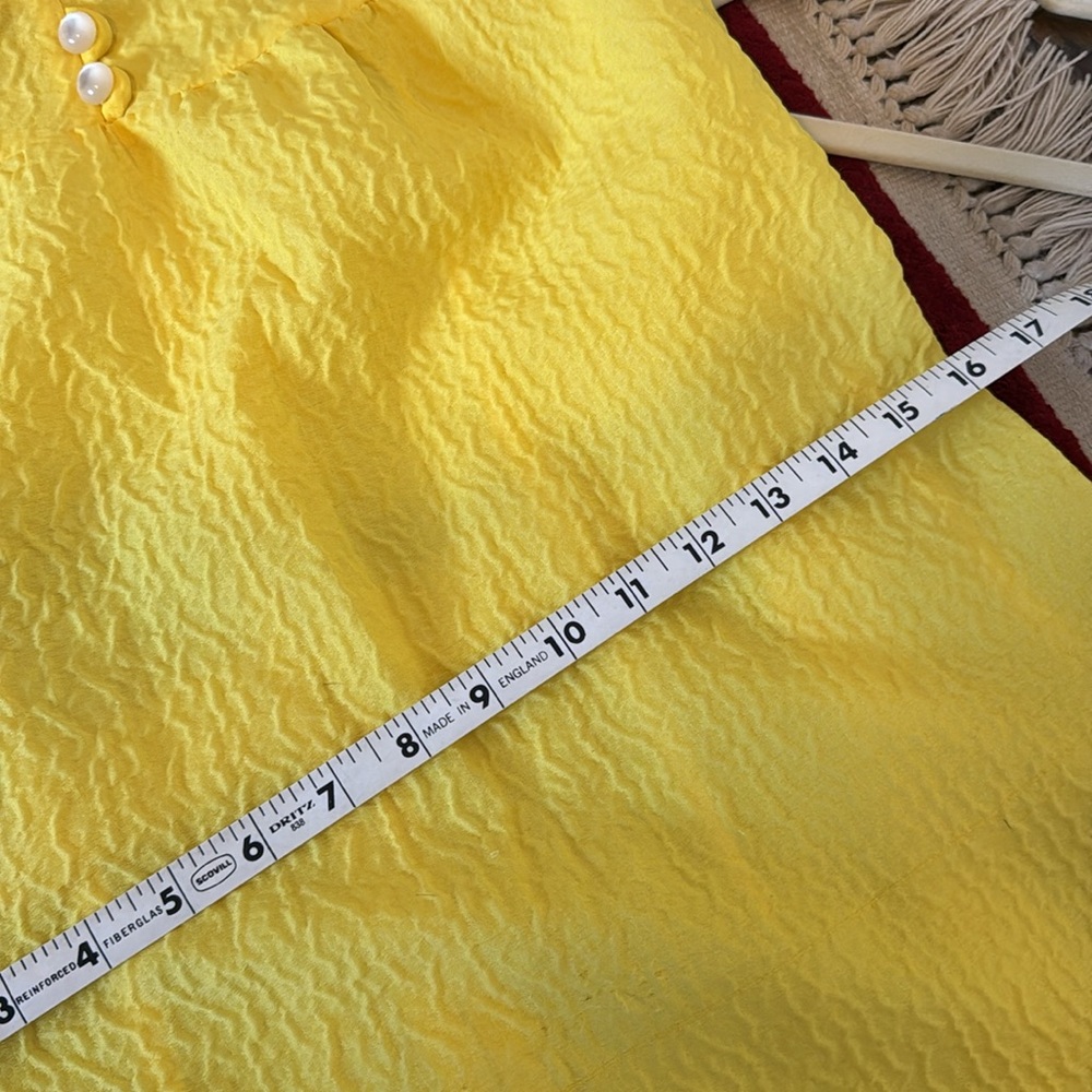 Cute vintage yellow dress - Picture 4 of 6
